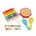 Colorful children's musical instruments toy set
