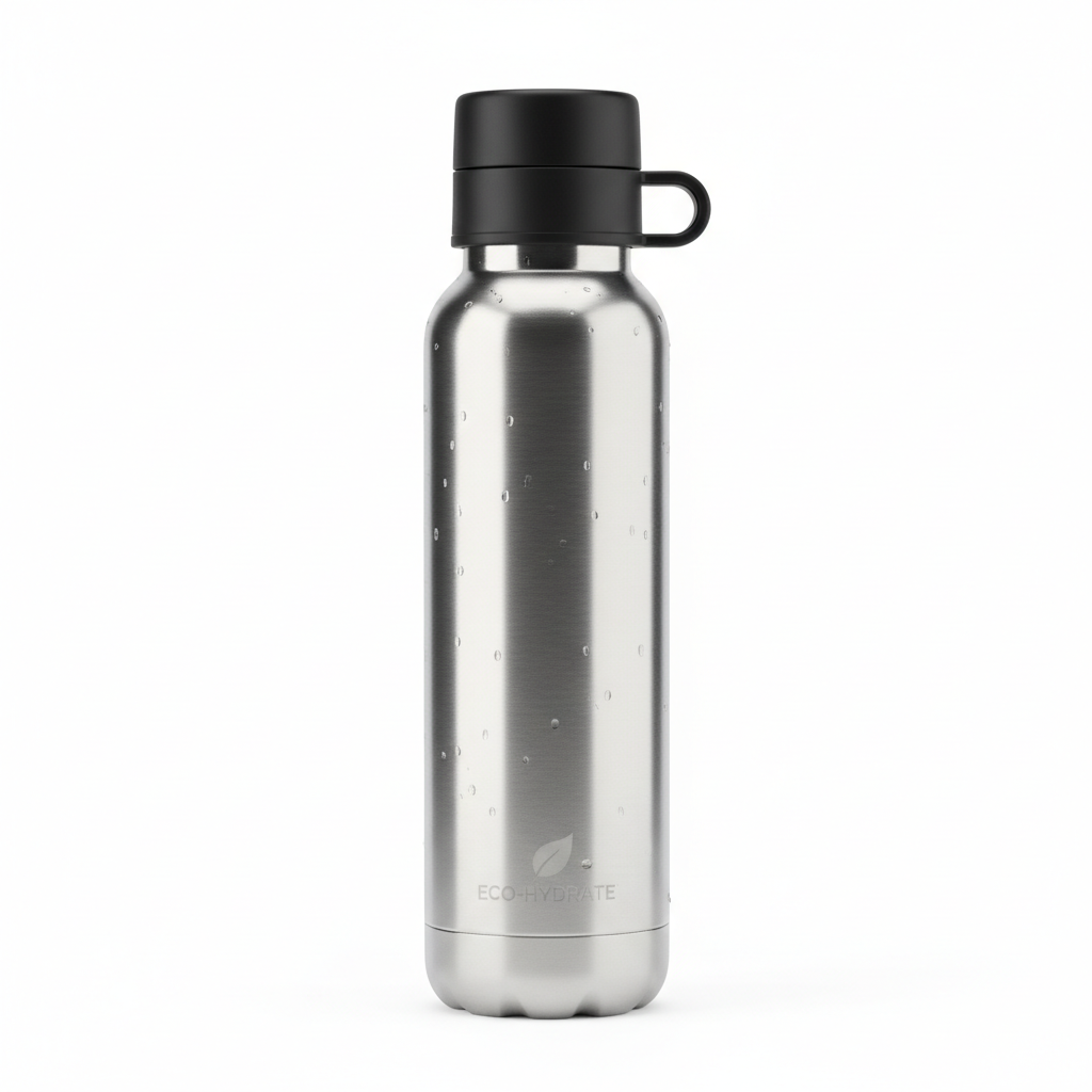 Stainless steel insulated water bottle