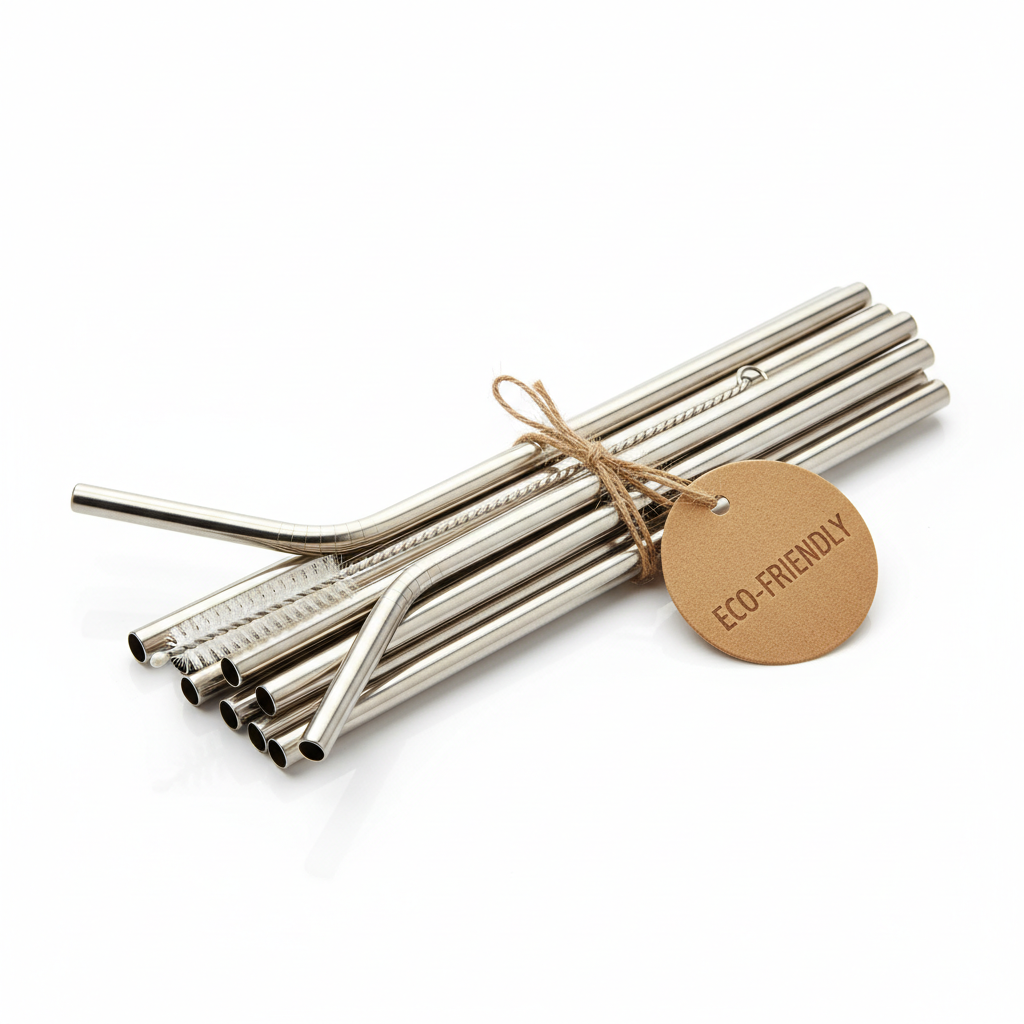Stainless Steel Straws Set